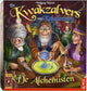 999Games de Kwakzalvers van Kakelenburg: Die Alchemisten, die das Brettspiel ausbauen