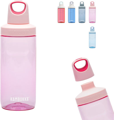Kambukka Reno Trinkflasche 500 ml – Zuckerrosa mit Schraubverschluss