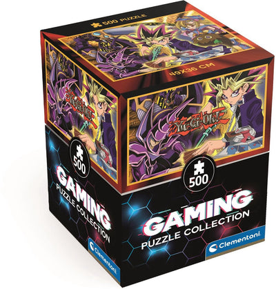 Clementoni – Puzzle – 500 Teile – Yu-gi-oh – Gaming-Sammlung – Würfel – Puzzle für Kinder und Erwachsene