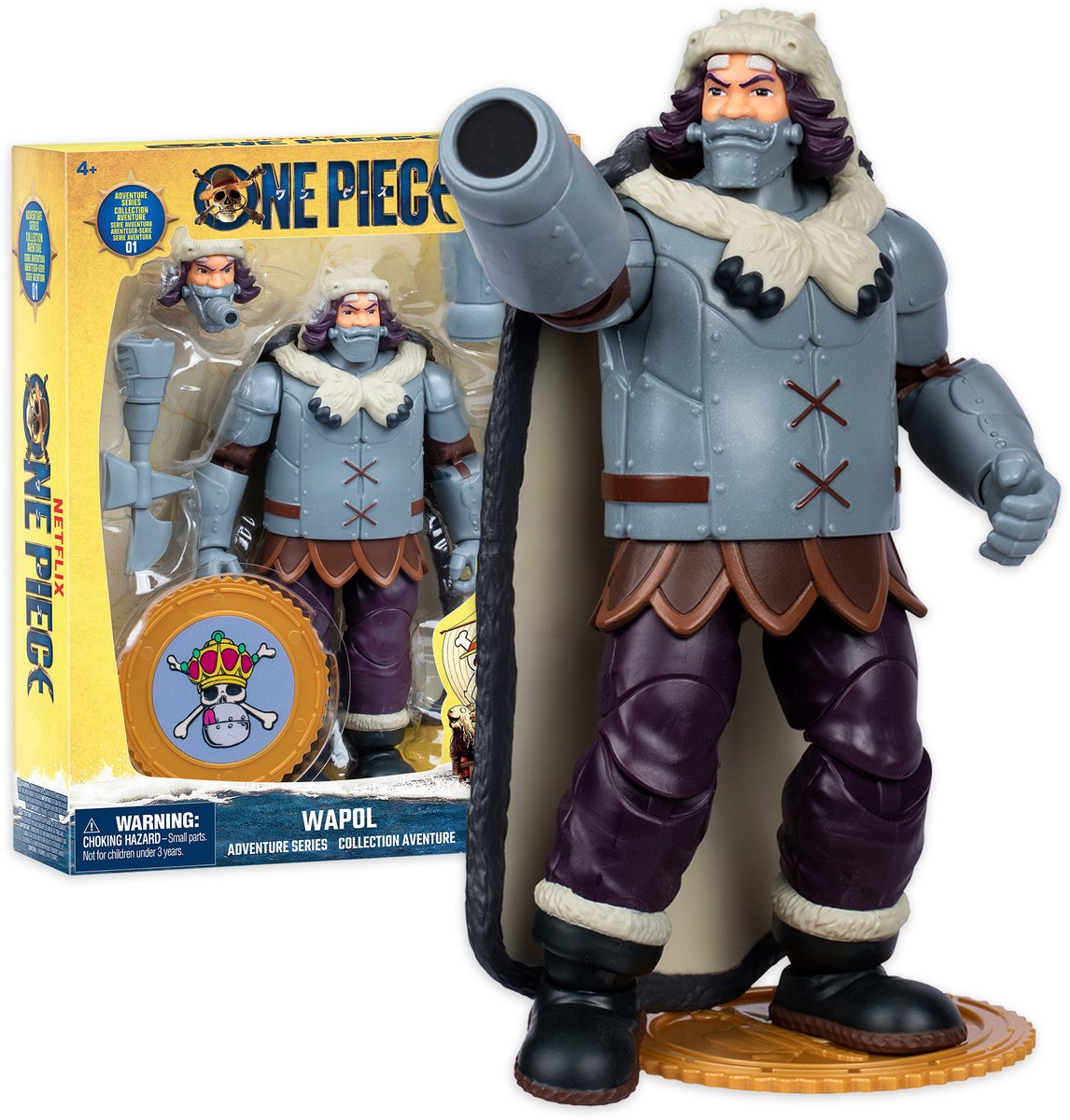 Moose Toys One Piece Actionfigur Wapol