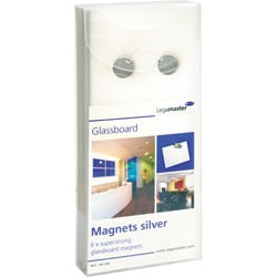 Glastafelmagnete Legamaster 7-181700 Silber