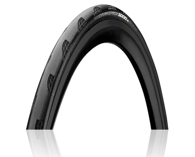 Continental Tire (30-622) 700-30C Grand Prix 5000 Schwarzes Klappband