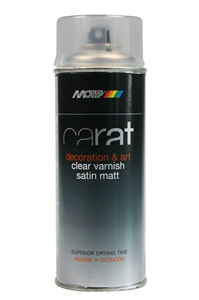 Motip 1051957 - Karat Klarlack Seidenmatt Spraydose 400 ml | 1 Stk