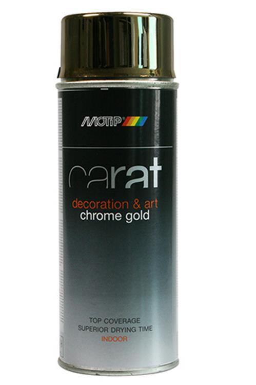Motip 1051962 – Karat Chrom Gold Spraydose 400 ml | 1 Stk