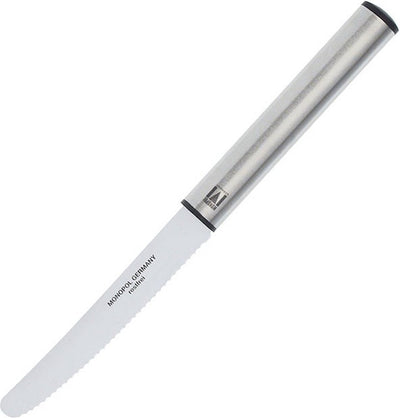 Westmark Vesper-Steakmesser, Wellenstruktur, Länge: 23 cm, Monopol-Edition, Edelstahl-Kunststoff, Profi, Silber, 16923360