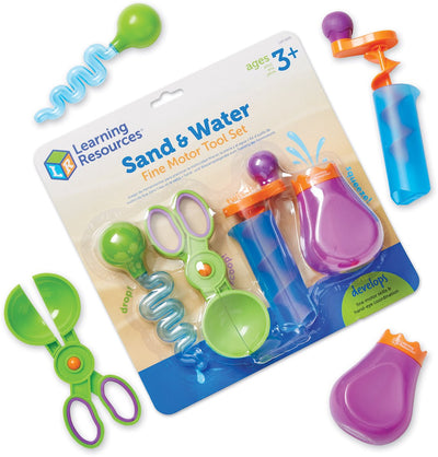 Lernressourcen Sand Wasser Feinmotorik-Werkzeugset – 3+