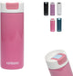 Kambukka Olympus Thermobecher 500 ml – Kaffeebecher to go – leicht zu reinigen – auslaufsicherer Kaffeebecher aus Edelstahl – Teebecher – Reisebecher – Macaron Pink