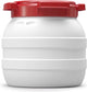 Curtec wasserfest – 3,6 Liter – wasser- und luftdicht – weiß rot