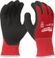 Milwaukee Winter-Schnittklasse 1 getauchte Arbeitshandschuhe Winterhandschuhe Schnittstufe 1-XL 10 – 1 Stück – 4932471345