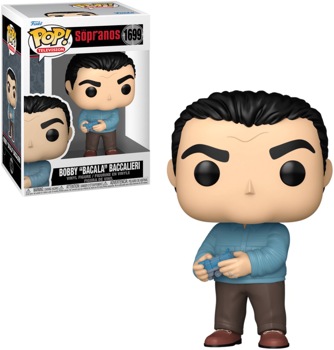 Funko Sopranos Pop! TV-Vinylfigur Bobby Baccalla 9 cm Puppe! Figur