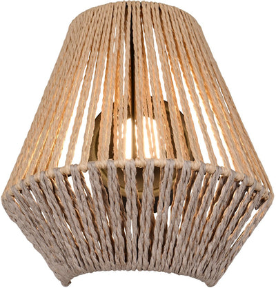 Rl lebe dein Licht Reality Lira - Wandleuchte - Natur - inkl. 1x SMD 1,5 W - 4-Stufen-Touch - USB-Anschluss - Wandmontage - wiederaufladbar - kabellos