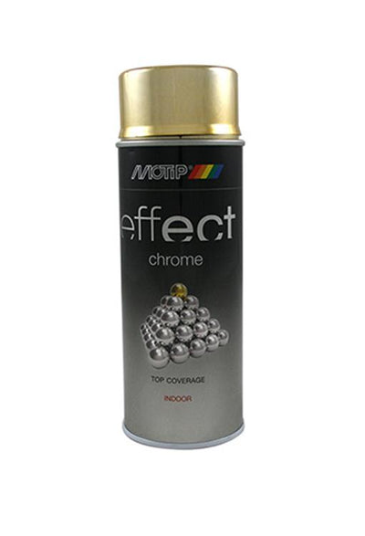 Motip Deko-Effekt Chromfarbe gold