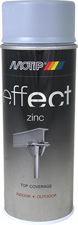 Motip 1032408 - 302801 Dekoeffekt Zinkspray 400 ml | 1 Stk