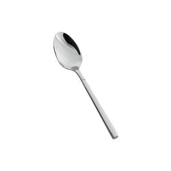 Dessertlöffel Edelstahl silber 12 Stück