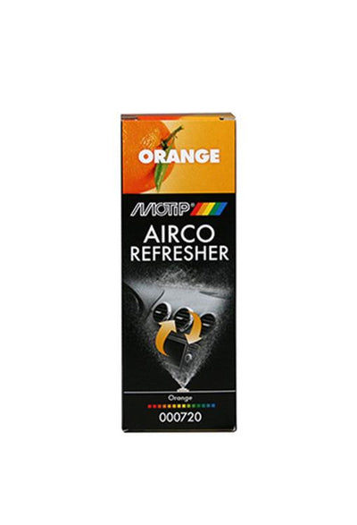 Motip 1051485 – Klimaanlagen-Erfrischer Orange Spraydose 150 ml | 1 Stk