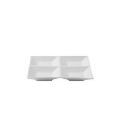 Feines Geschirr 600005.050 15 x 15 cm cremefarben 8 Stück