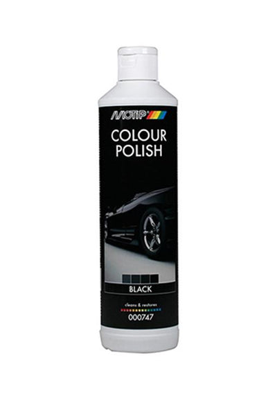Motip 1051501 - Farblack schwarz Flasche 500 ml | 1 Stk