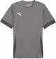 Puma Teamgoal Matchday Jersey Herren-Sportshirt – Gusseisen – Weiß-Shadow-Grau