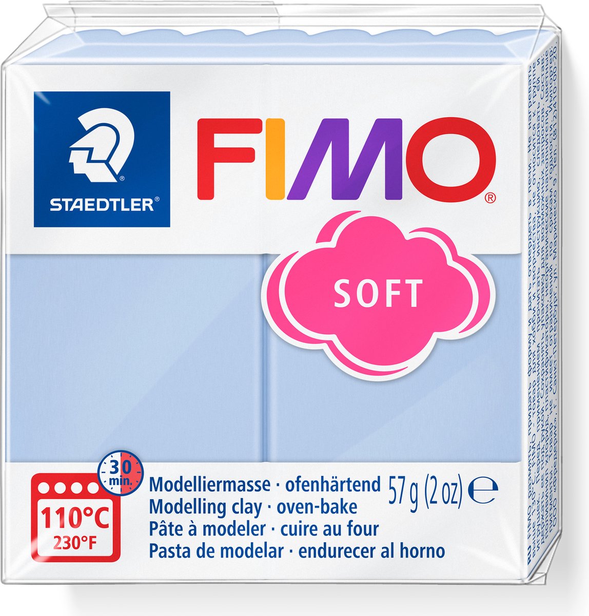 Fimo weiche Modelliermasse 57 g Serenity Blue