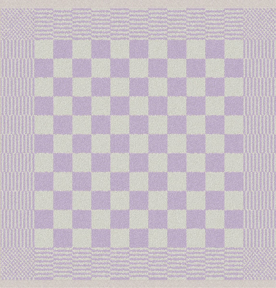 Ddddd - Kombinationsset - 2x Geschirrtuch, 2x Küchentuch - Grilllogo - Pastellflieder