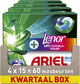 Ariel 4in1 Waschmittelkapseln +touch von Lenor unstoppables color – 4 x 15 Wäschen