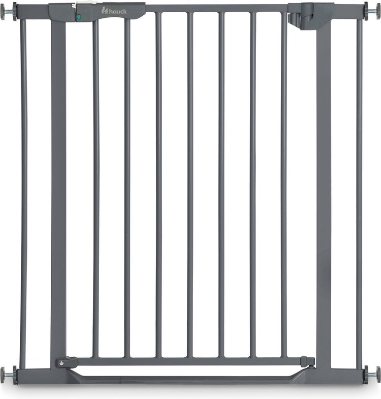 Hauck Clear Step Autoclose 2 Treppenschutzgitter – 75 bis 80 cm – dunkelgrau