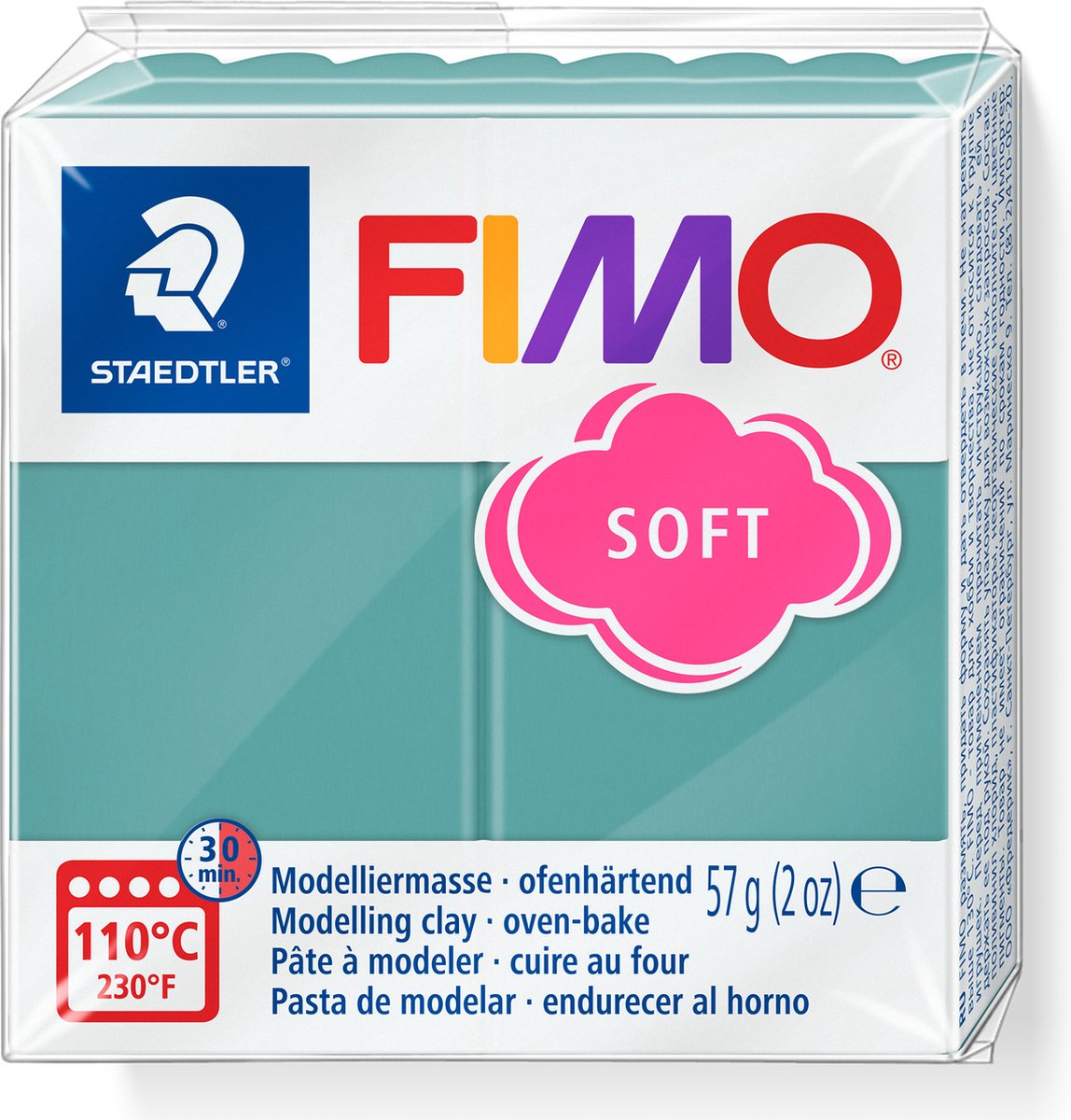 Fimo weiche Modelliermasse 57 g Ozeanwelle