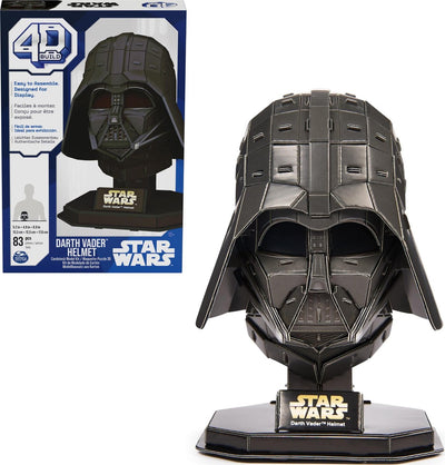 4D Build Star Wars – Darth Vader – 3D-Puzzle – 83 Teile – Bausatz aus Pappe