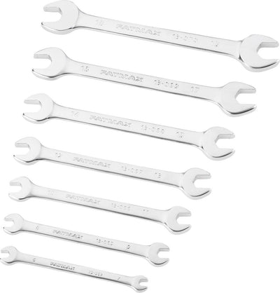 Stanley Handwerkzeuge FMMT82900-0 Fatmax Ringmaulschlüsselsatz mit Ratsche Stubby | 7 Teile - fmmt82901-0