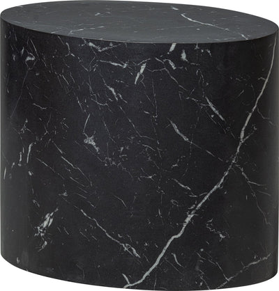 Woood Quint Beistelltisch - MDF - Schwarz - 40x48x33