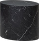 Woood Quint Beistelltisch - MDF - Schwarz - 40x48x33