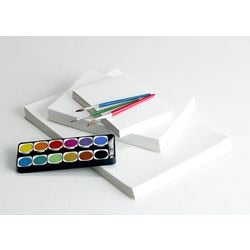 Aquarellpapier Tutorcraft A4 225 g m² weiß 50 Blatt