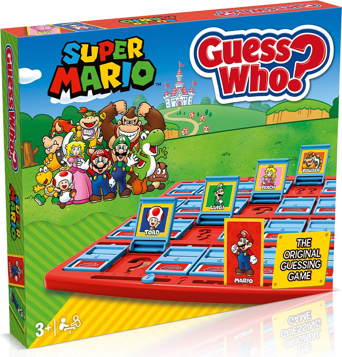 Winning Moves Super Mario – Brettspiel – Ratet mal, wer? - Englisch