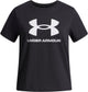 Under Armour UA Big Logo SS Unisex-Sportshirt – Schwarz – Weiß