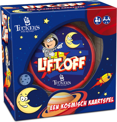 Tuckers lustiges Factory-Lift-Off-Kartenspiel