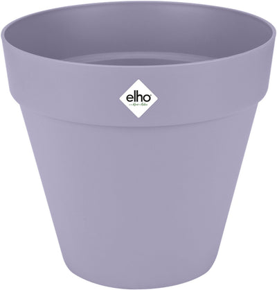 Elho Loft Urban Round 50 – Blumentopf für den Außenbereich – ø 48,5 x H 44,5 cm – Lavendelflieder