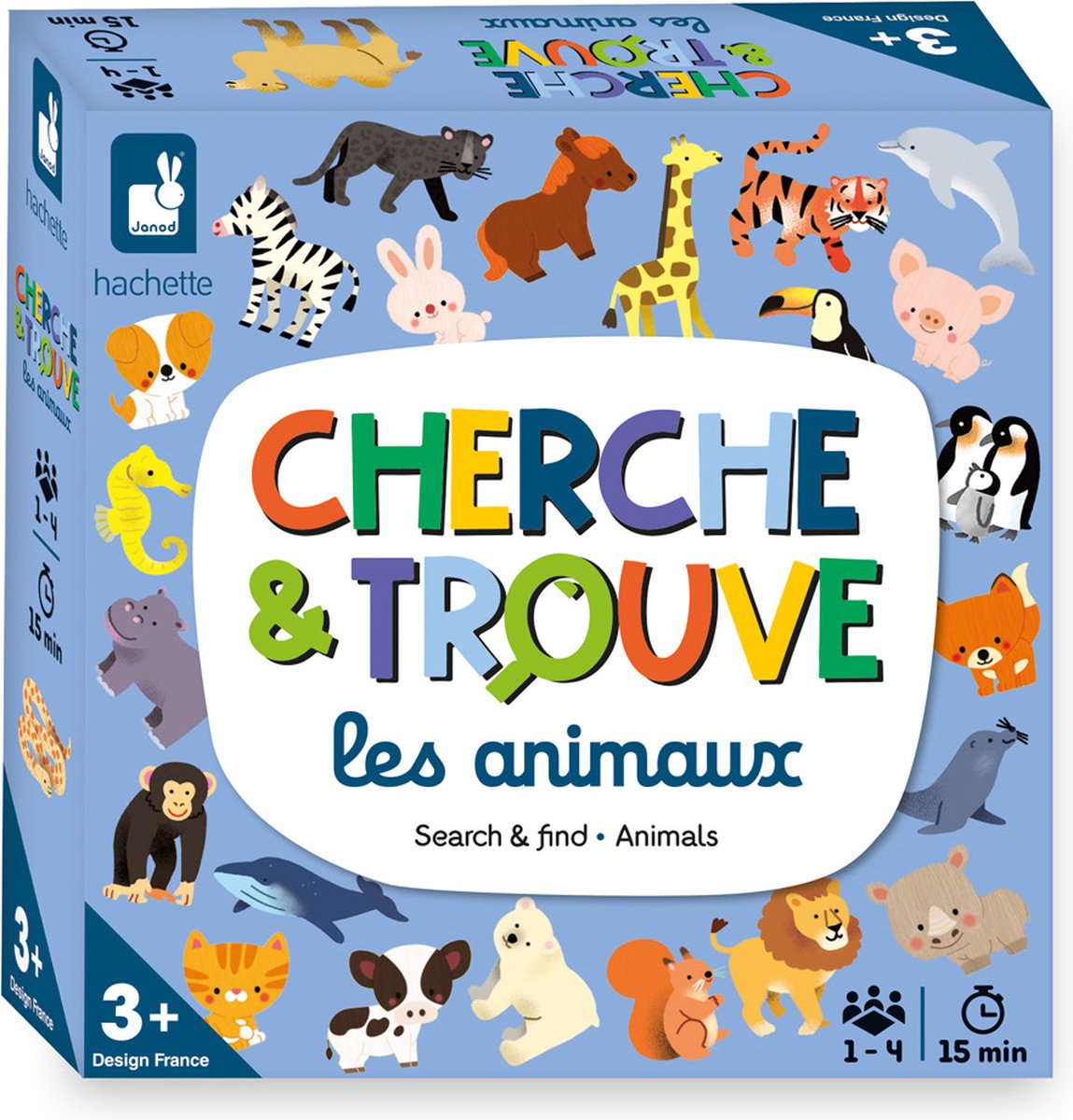 Janod – Spiel – Suchen und Finden – Tiere