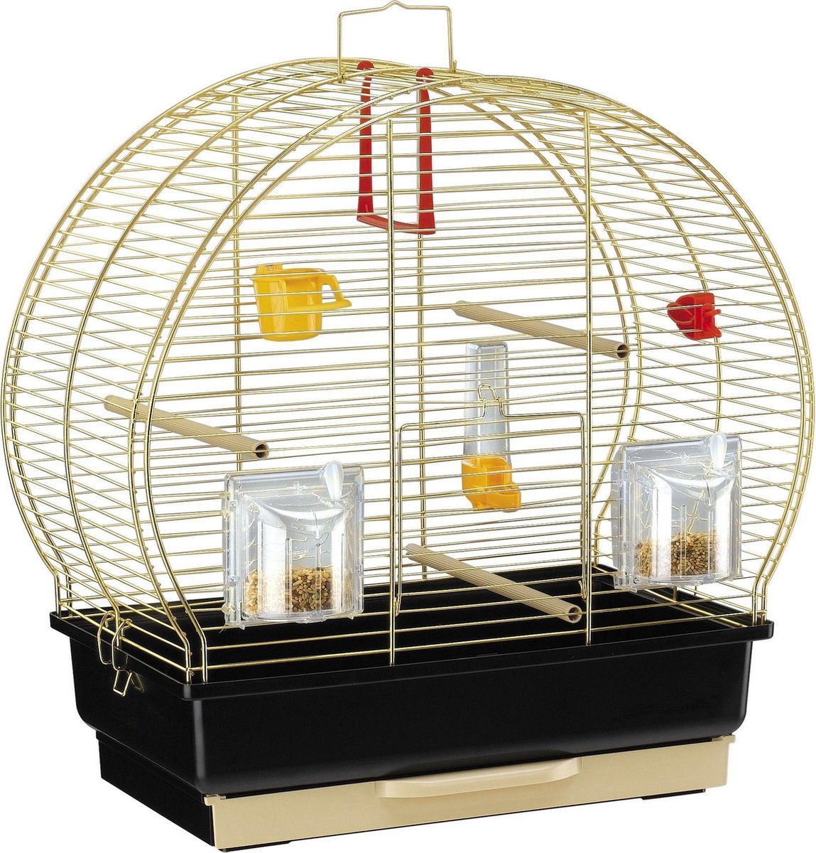 Ferplast Vogelkäfig Luna 2 Messing