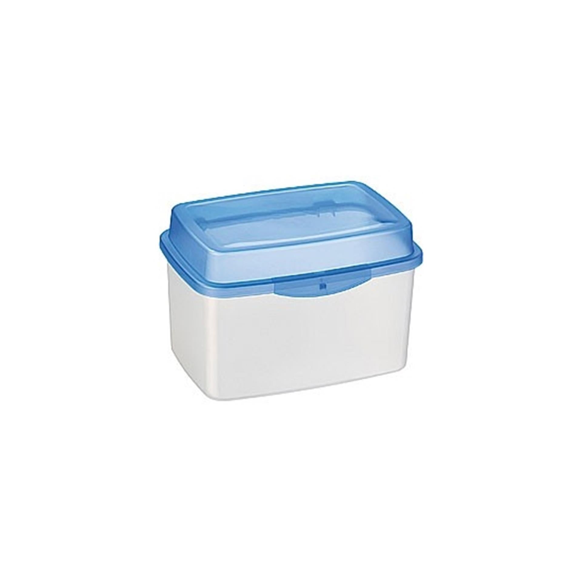 Sunware Aufbewahrungsbox 5,6 l, transparent, blau