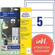 Einschubetiketten Avery C32267-10 54 x 190