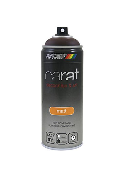 Motip 1054625 - 08051 Karat matt schokoladenbraun 400 ml | 1 Stk