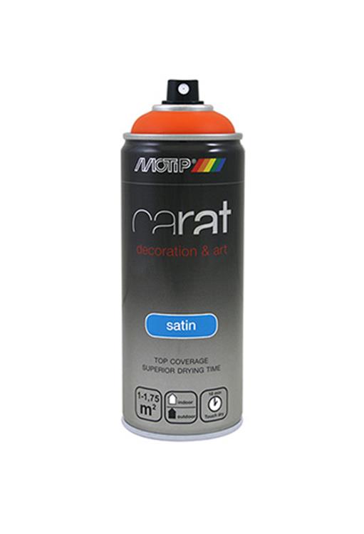 Motip 1054613 - 08062 Karat Satin Verkehrsorange 400 ml | 1 Stk