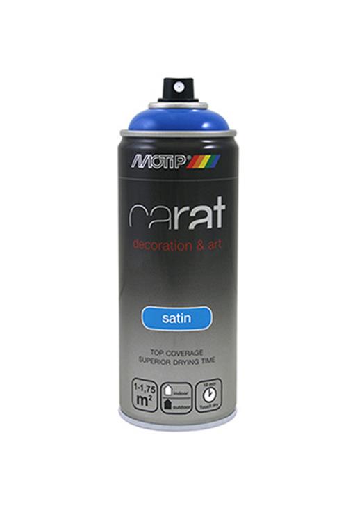 Motip 1054611 - 08064 Karat satiniertes Verkehrsblau400 ml | 1 Stk