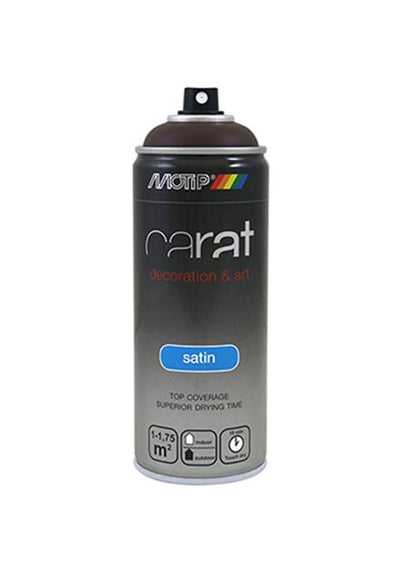 Motip 1054606 - 08069 Karat satiniert schokoladenbraun 400 ml | 1 Stk