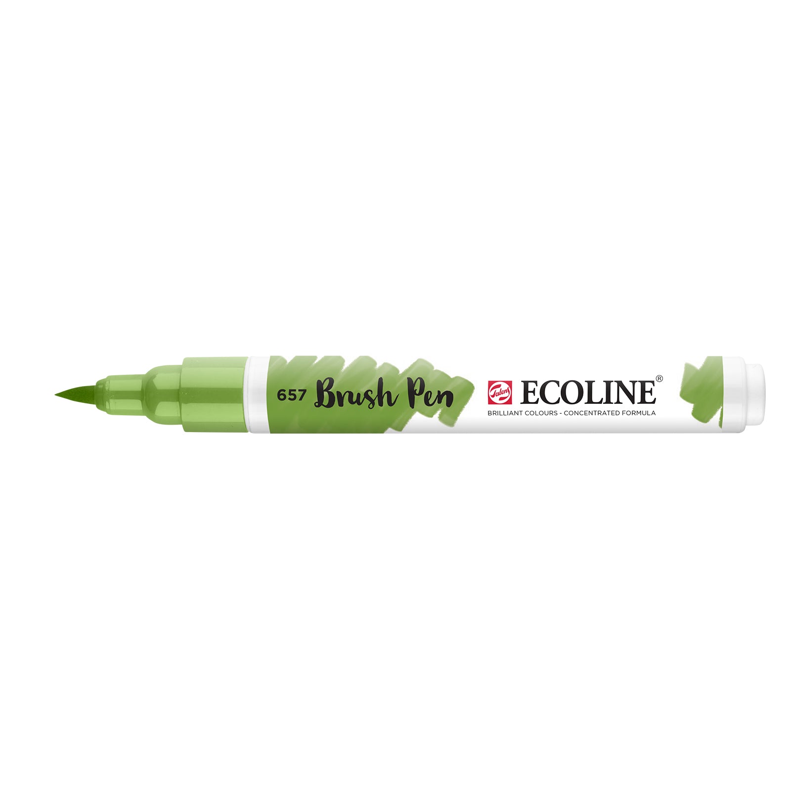 Ecoline • Pinselstift Bronzegrün 657