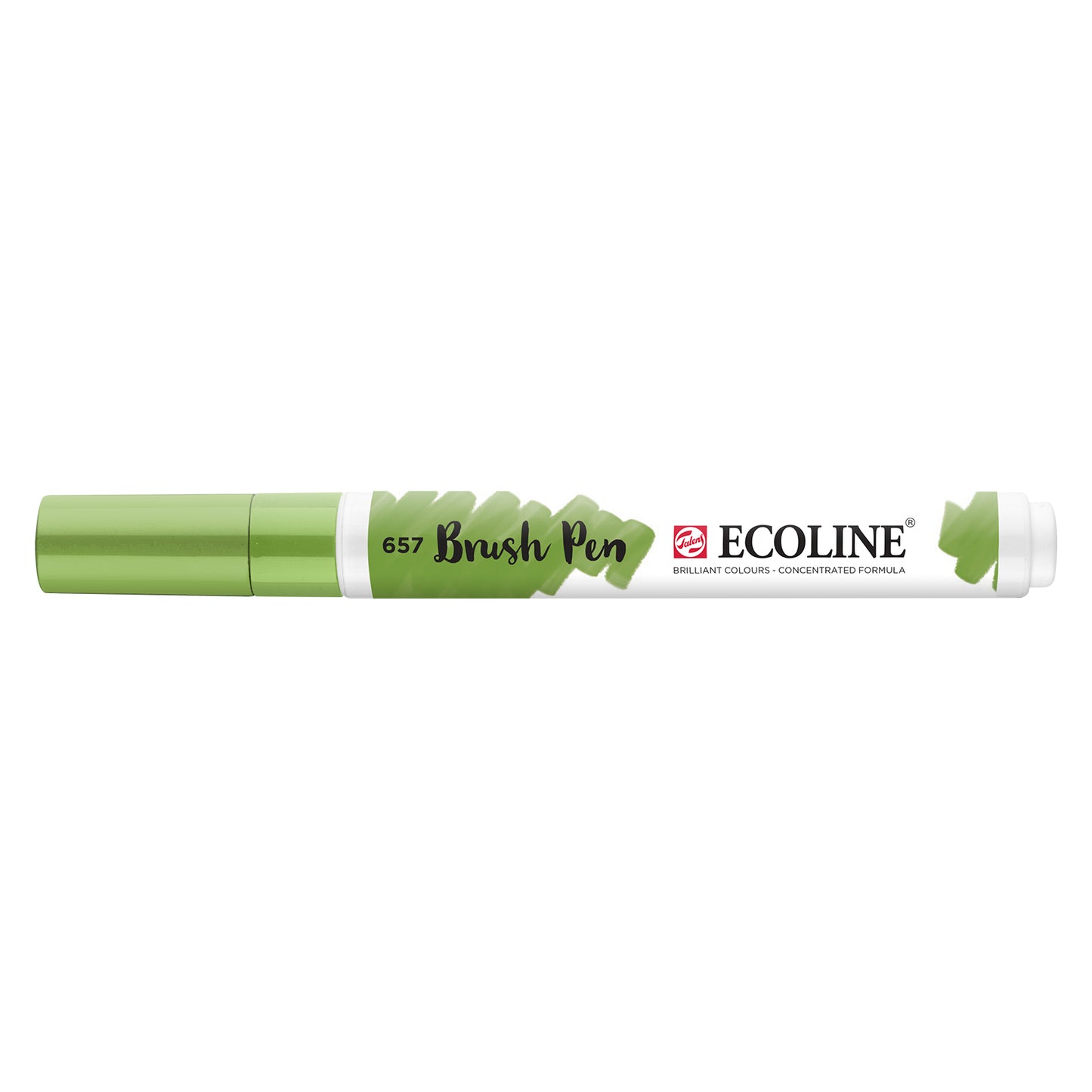 Ecoline • Pinselstift Bronzegrün 657