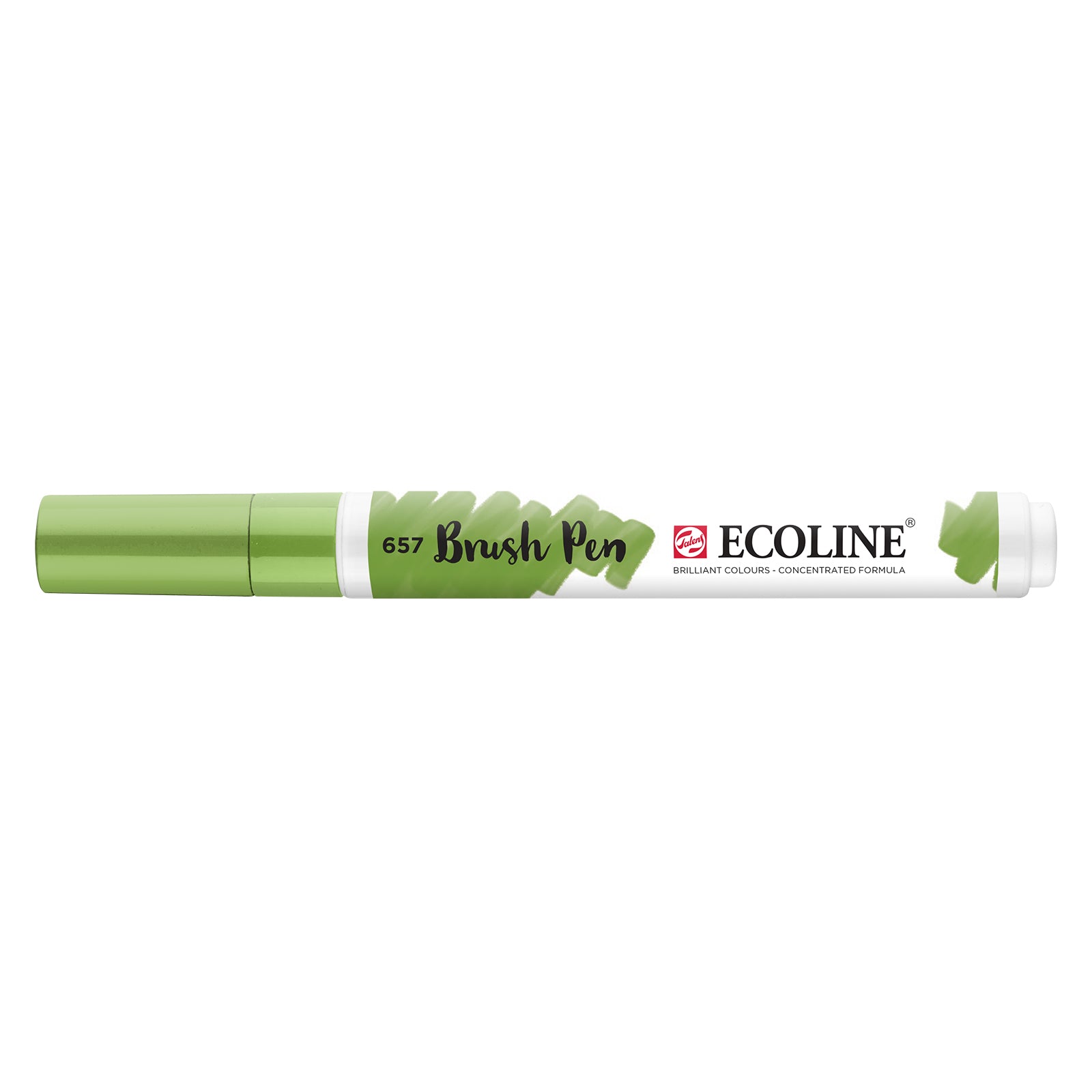 Ecoline • Pinselstift Bronzegrün 657
