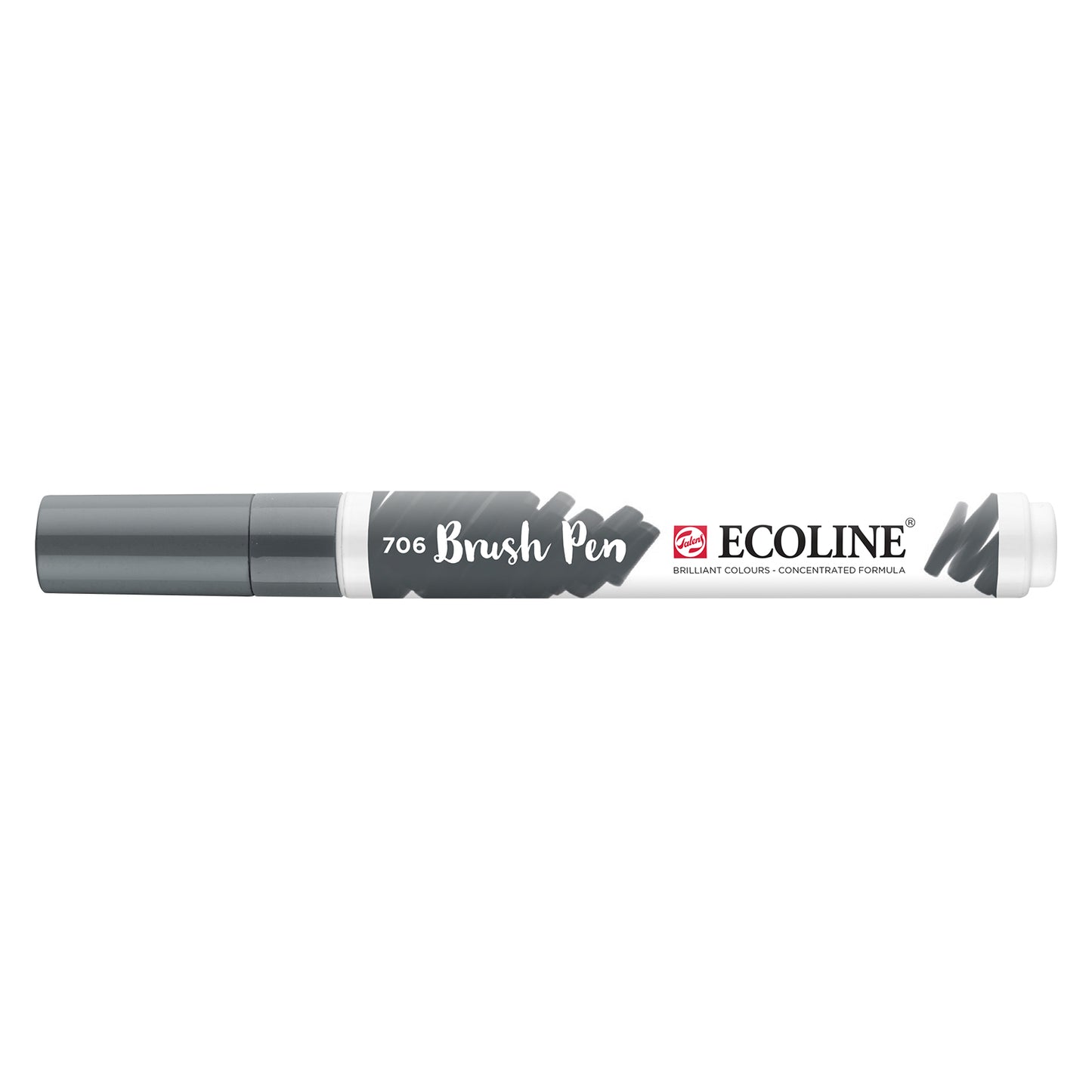 Ecoline • Pinselstift Dunkelgrau 706