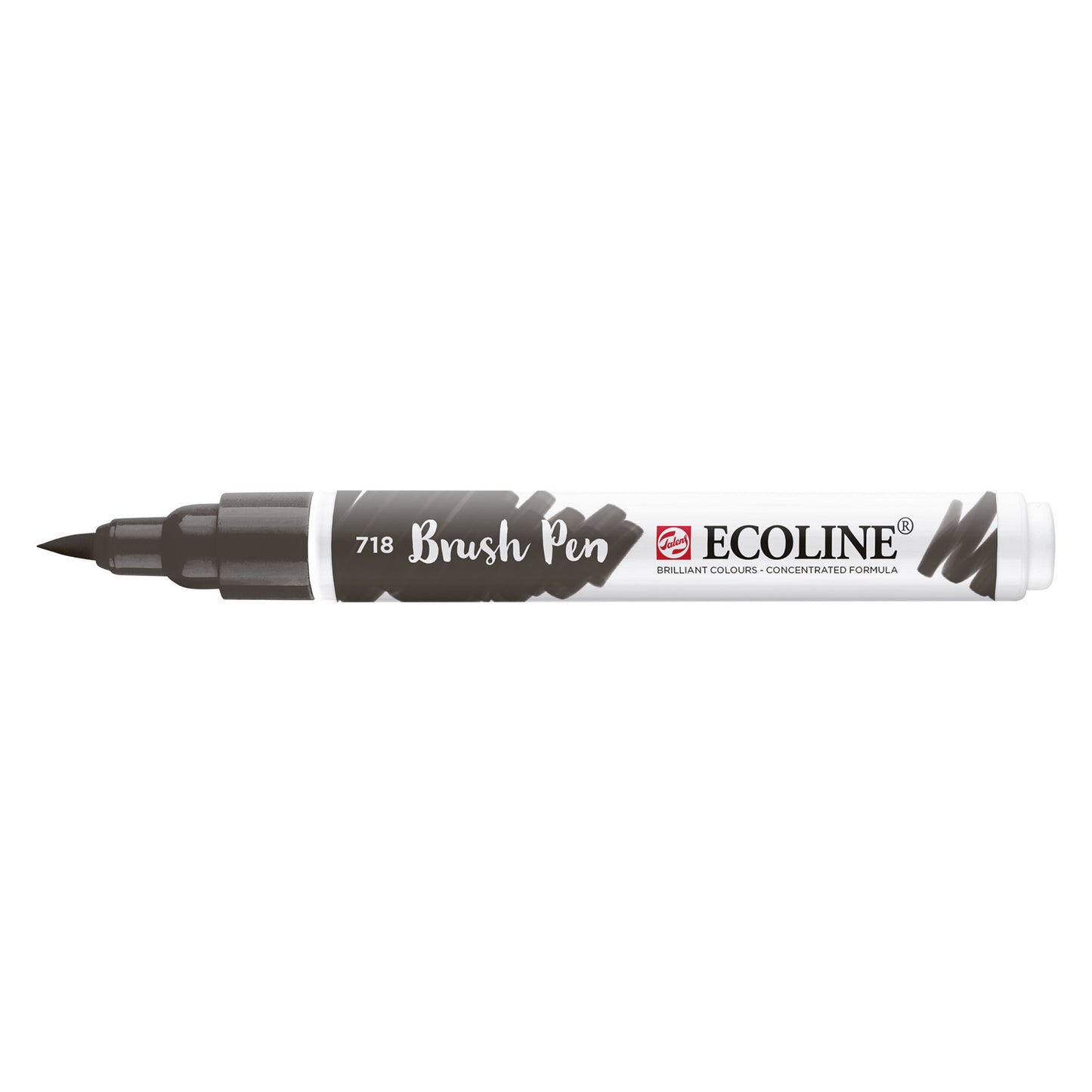 Ecoline • Pinselstift Warmgrau 718