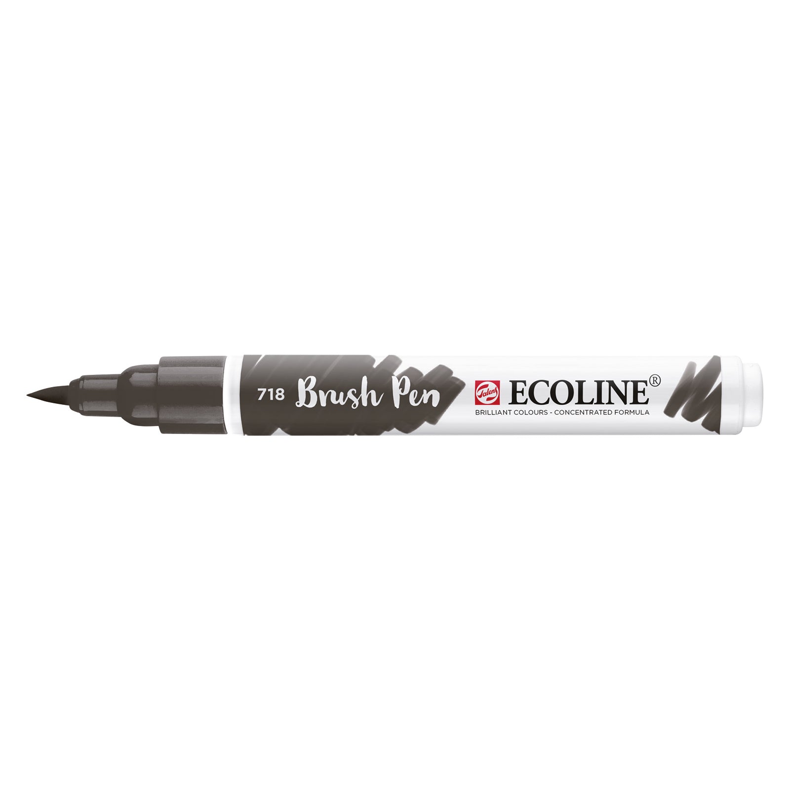 Ecoline • Pinselstift Warmgrau 718